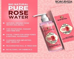 BIOAYURVEDA Announced the Launch of Pure Rose Water