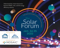 THE SOLAR FORUM: The Nation's First HVAC & Solar Event Presented by ACCA and Pearl Certification, Sponsored by Mosaic