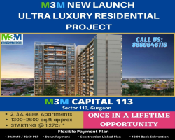 The modern M3M Capital Sector 113 Gurgaon